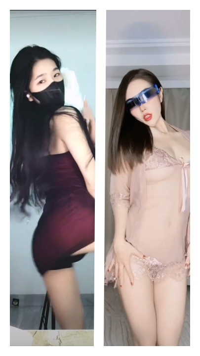 大尺度抖音2部： 南一老师+喵喵