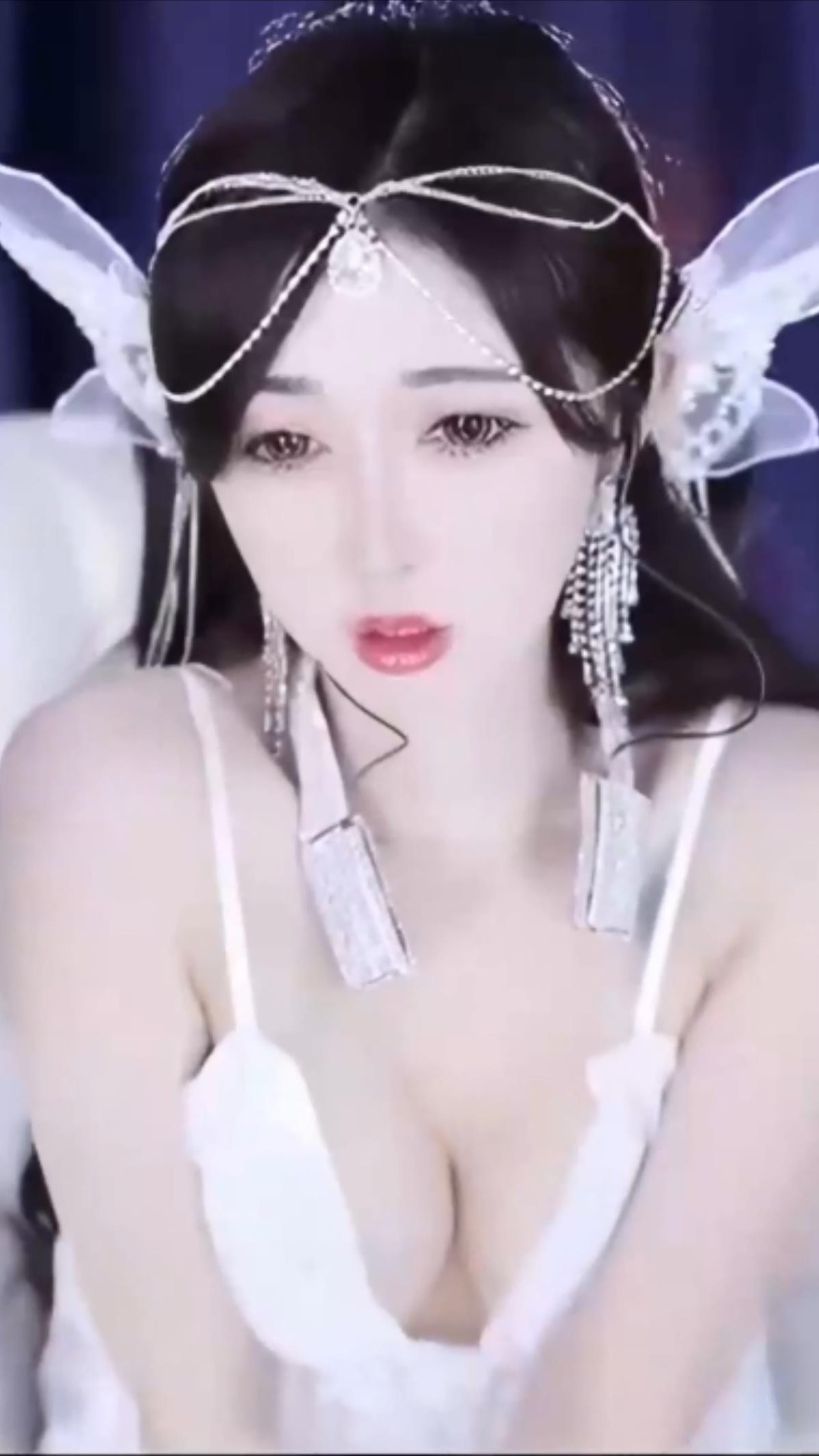 网易CC 朴允星 定制大尺度骚舞 露奶头 情趣内衣丁字裤诱惑6v