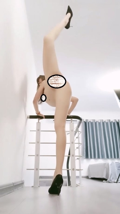 【超顶】长腿00后果舞一字马 1V 1小时47分钟 1.06G