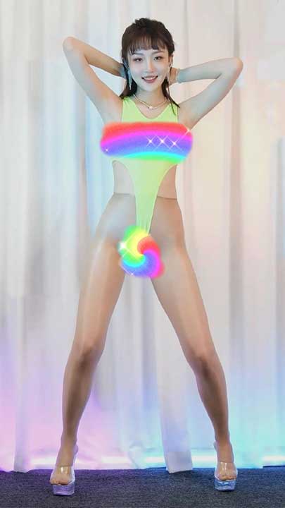 魔丽舞社 欣语（馨予） 顶级高颜值丝袜长腿美女热舞 加密破解 1期 12部