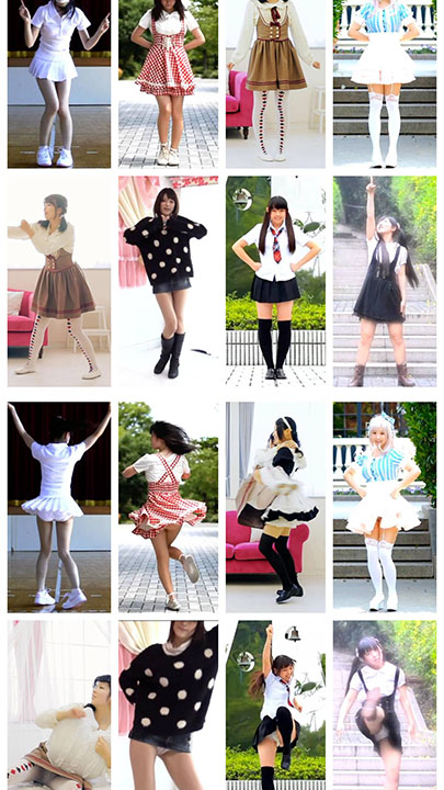 【舞蹈大师】二次元小姐姐舞蹈走光 第一季 002 [8V/481MB]