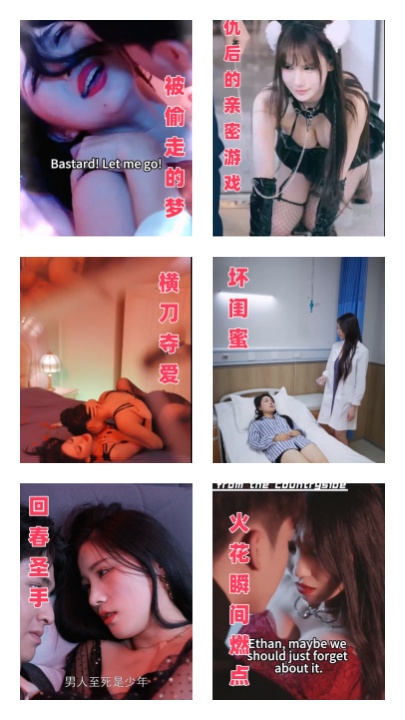 2026一月国产擦边短剧六部合集 HJ0056